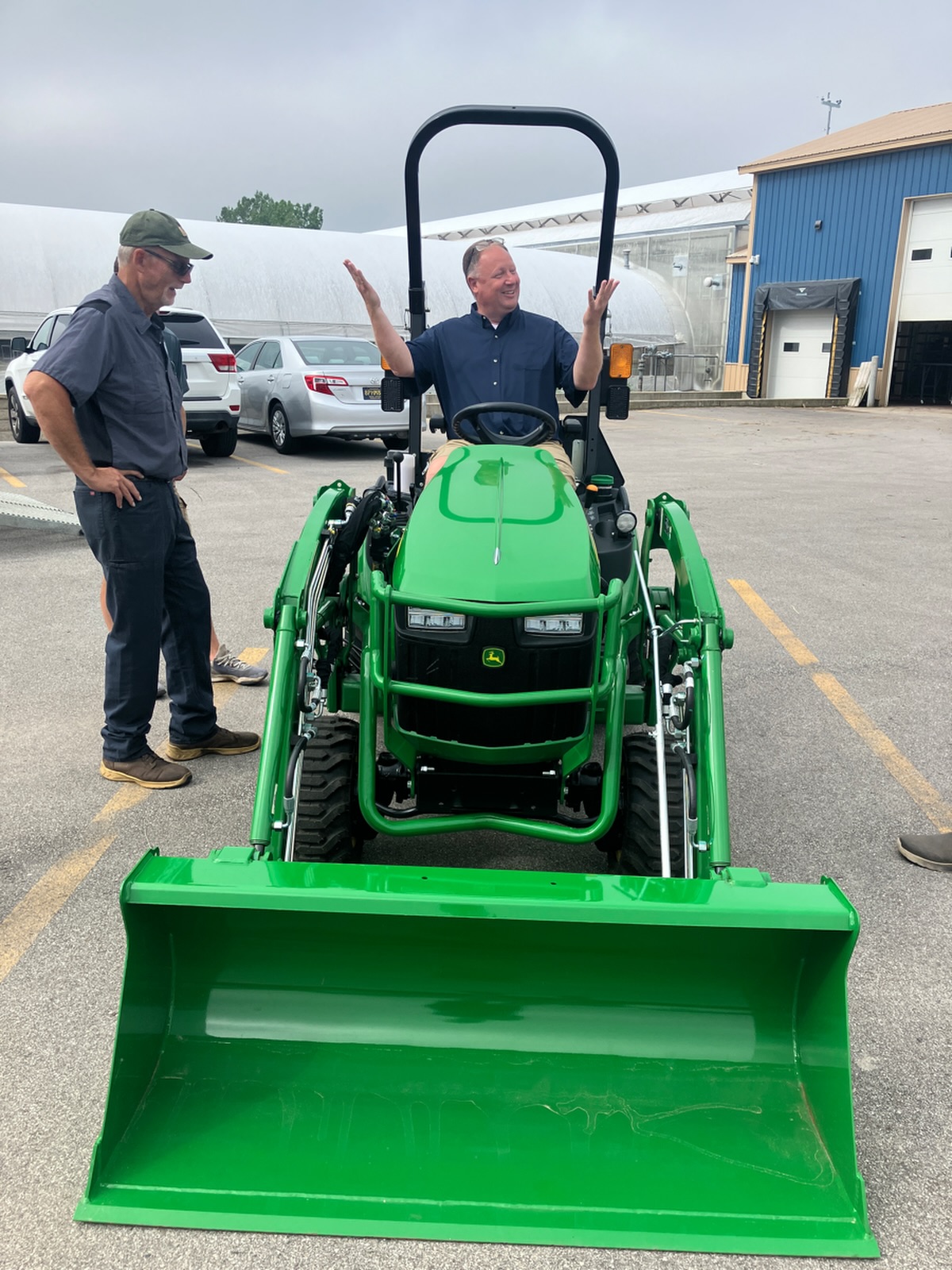 Brand new toy! Big day at Garden Solutions!